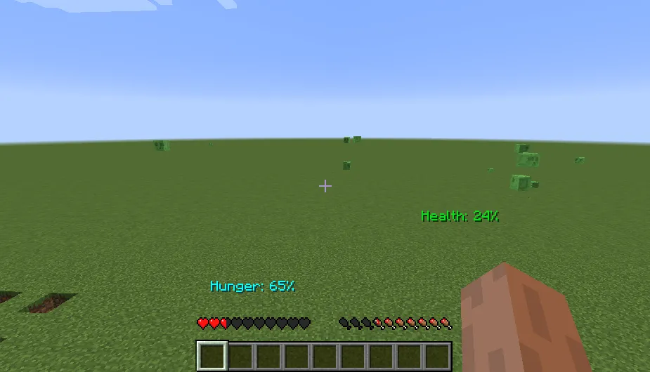 Skyr (display hud)  — скриншот 4 (Моды, Minecraft)
