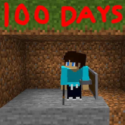 Manhunt 100 Days — скриншот 1 (Модпаки, Minecraft)