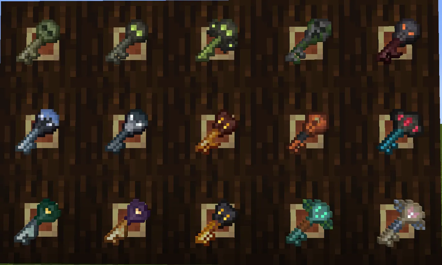 Faithless X Dungeons and Taverns compat, Текстуры, Minecraft