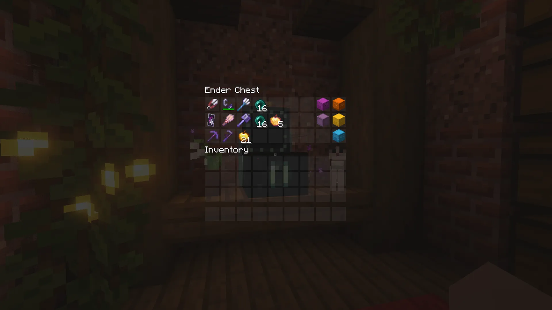 Invisible GUI, Текстуры, Minecraft