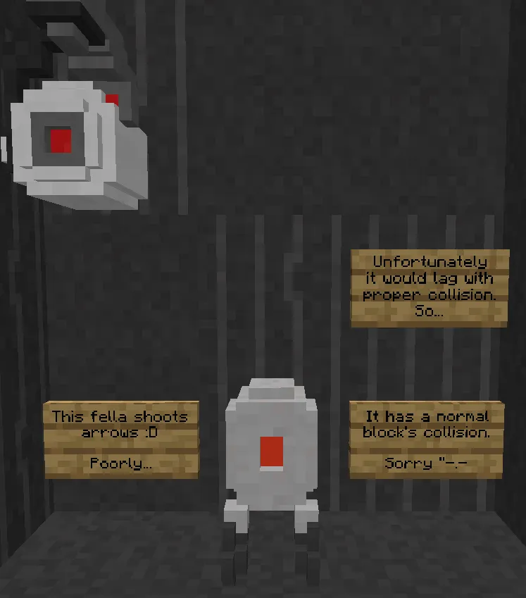 The Aperture Experience (Wheatley Update) — скриншот 5 (Моды, Minecraft)