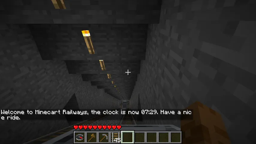 MinecartMeter — скриншот 1 (Плагины, Minecraft)