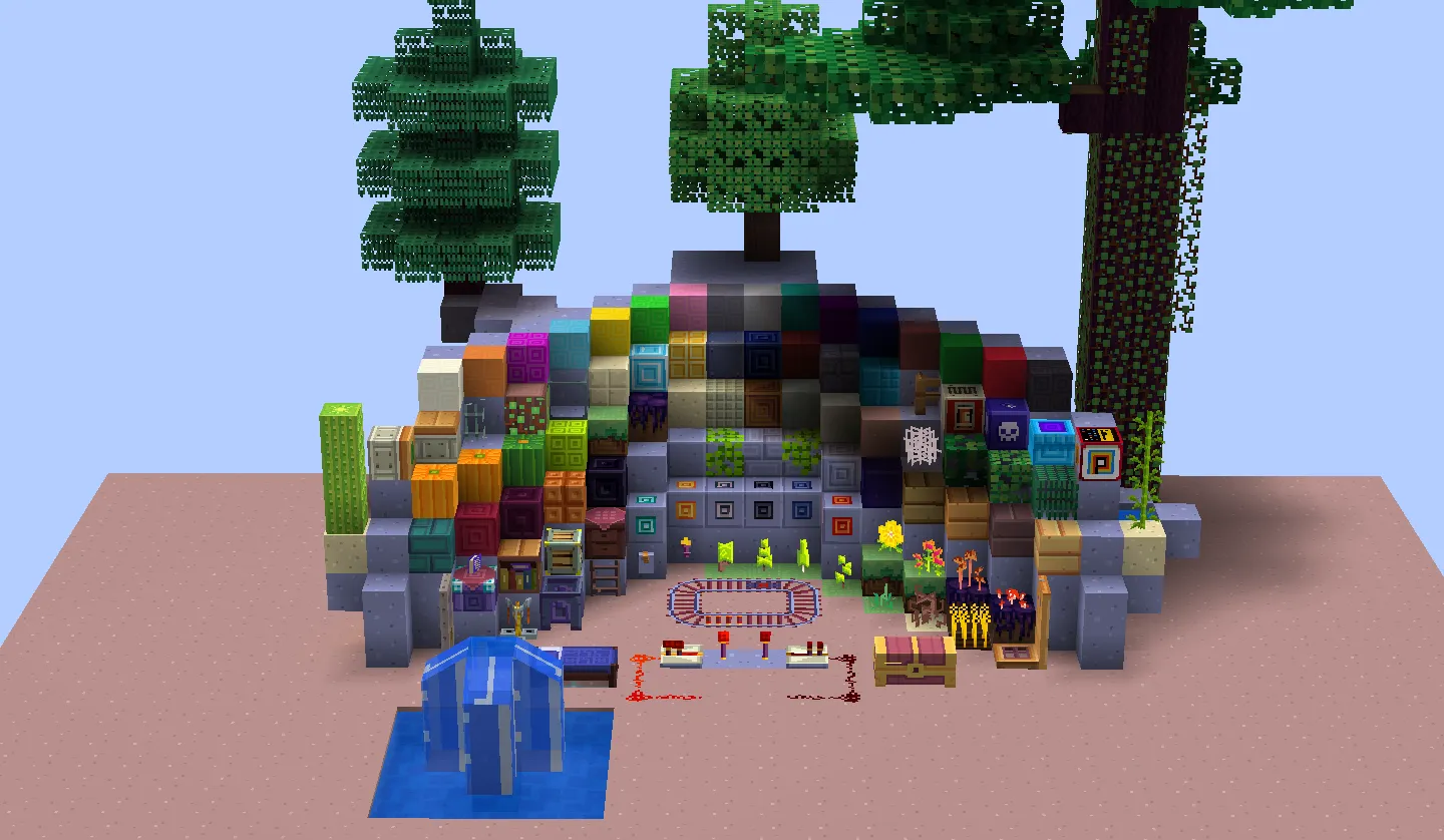 FEZ Revival — скриншот 1 (Текстуры, Minecraft)