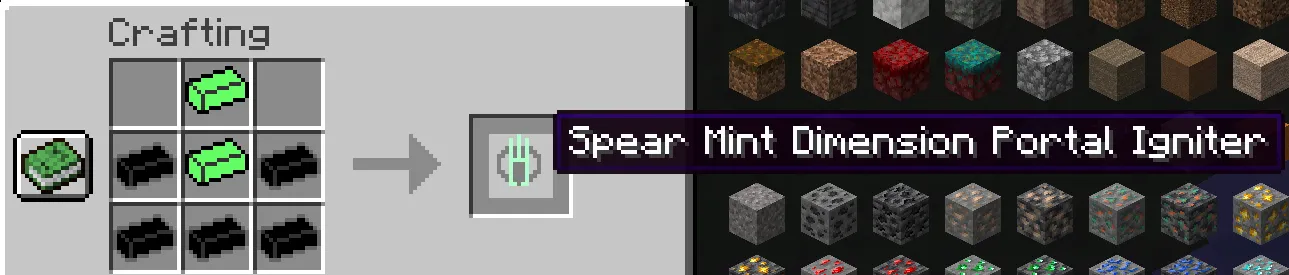 SpearMint Craft, Моды, Minecraft