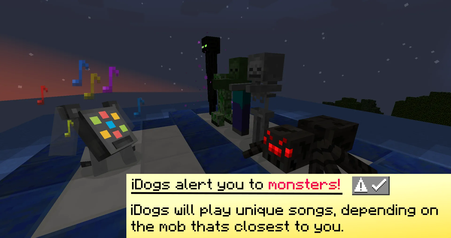 iDog (Musical Pet), Моды, Minecraft