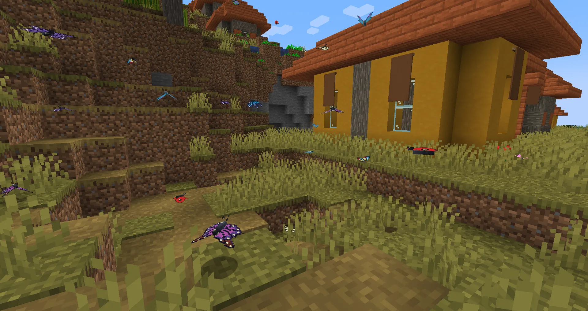 Bok's Butterflies — скриншот 11 (Моды, Minecraft)