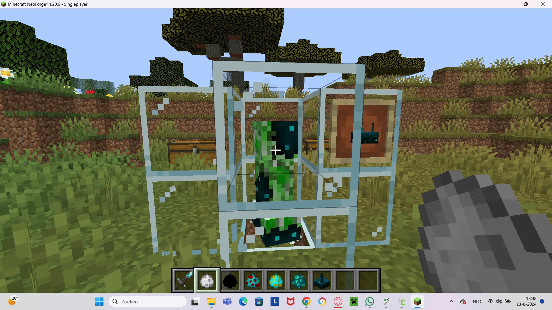 the weapons and custom mobs canceled and about to be remade, Моды, Minecraft