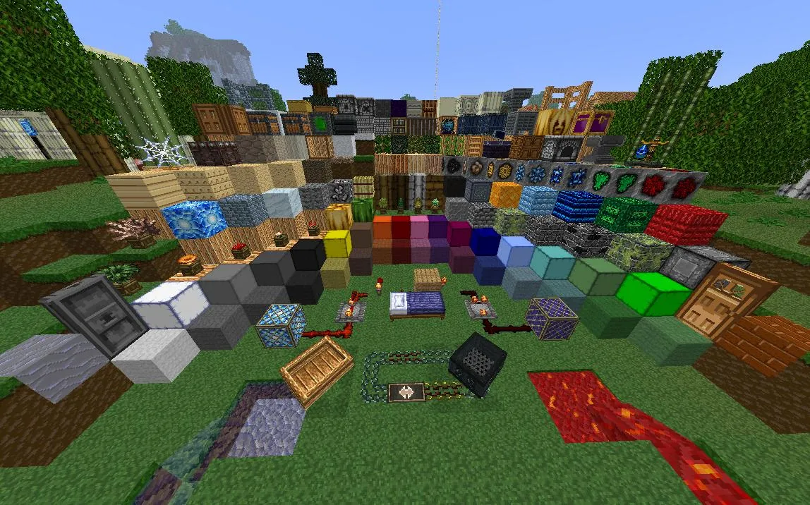 CrystaCraft (Normal Nether Edition) — скриншот 1 (Текстуры, Minecraft)