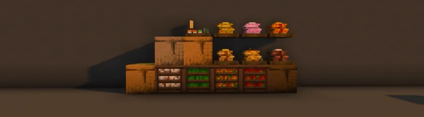 Mizuno's x Rustic Delight, Текстуры, Minecraft