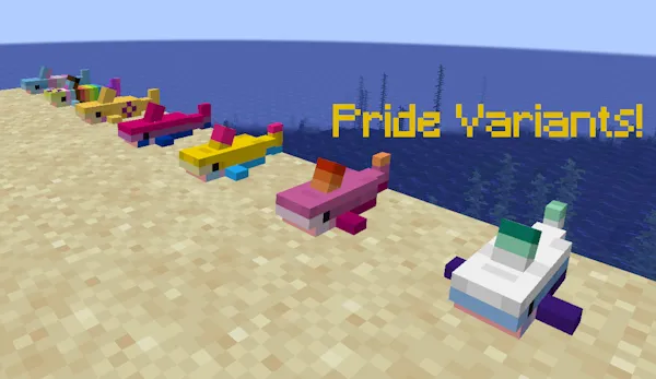 Just Blahaj, Моды, Minecraft