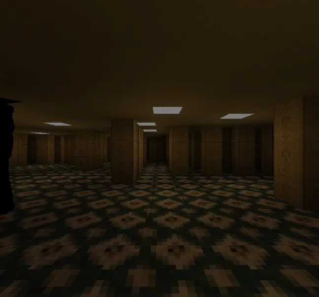 Michaels Ultimate Backrooms Remastered — скриншот 10 (Моды, Minecraft)
