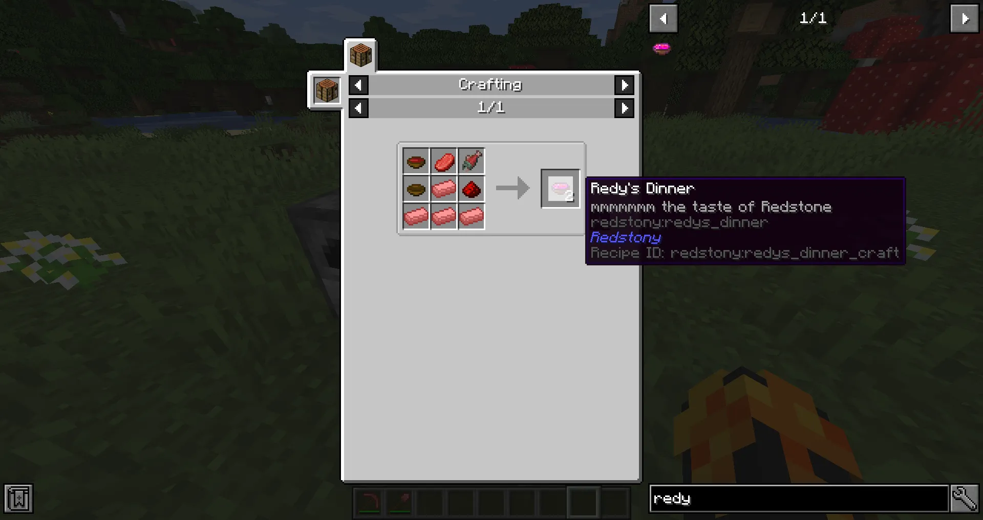 Redstony, Моды, Minecraft