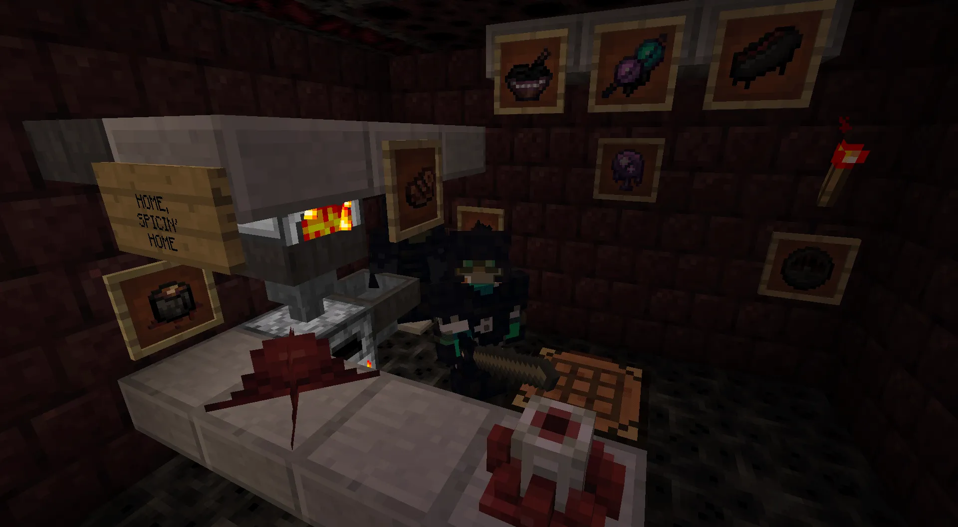 Scape and Run: Meshi — скриншот 2 (Моды, Minecraft)