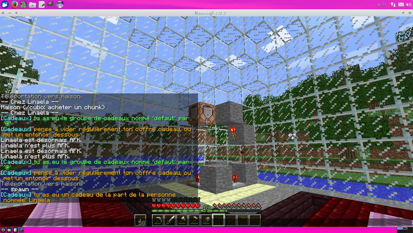 Cadeaux — скриншот 1 (Плагины, Minecraft)