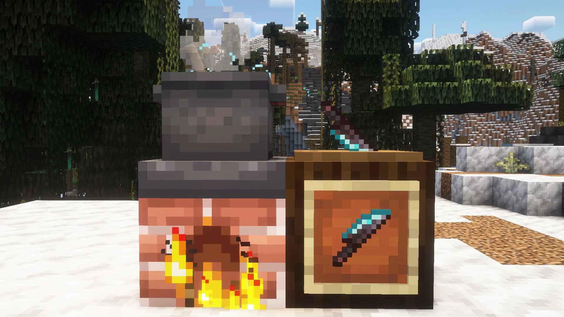 Schocoa's Diamond Netherite, Текстуры, Minecraft