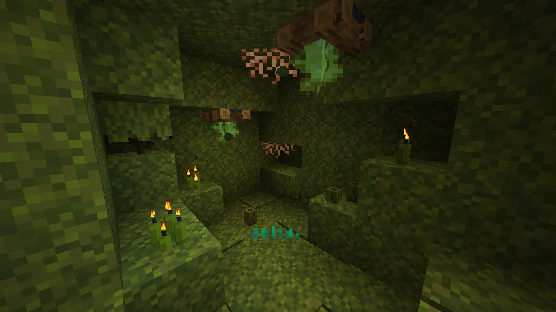 Lush Campfire — скриншот 1 (Текстуры, Minecraft)