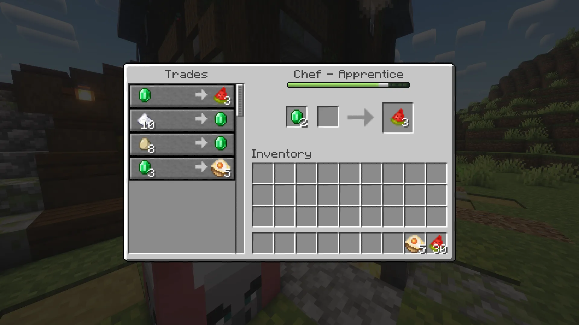 Illager Chef Trader — скриншот 1 (Моды, Minecraft)