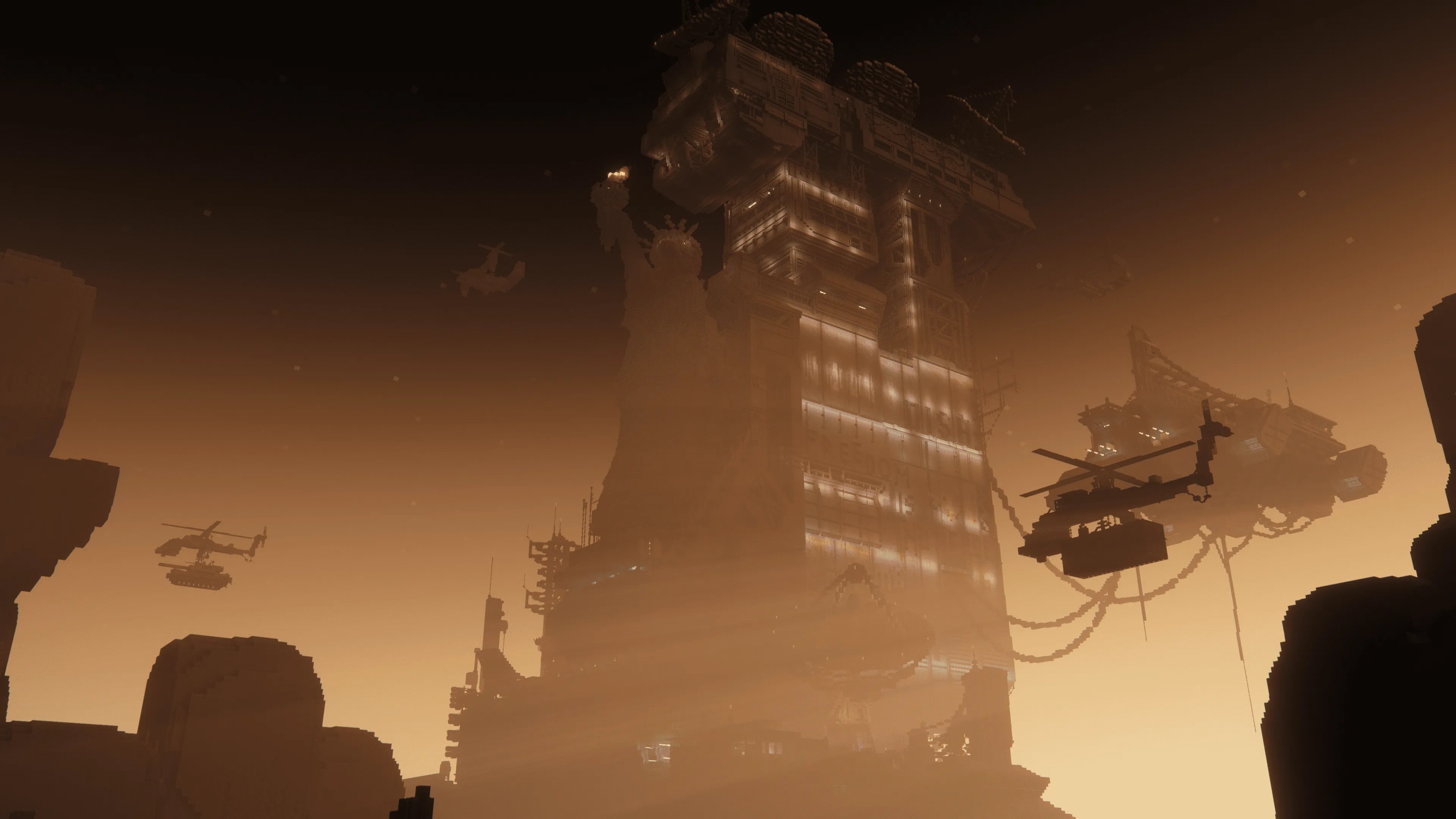 MORTAL ENGINES CITY — скриншот 16 (Карты, Minecraft)