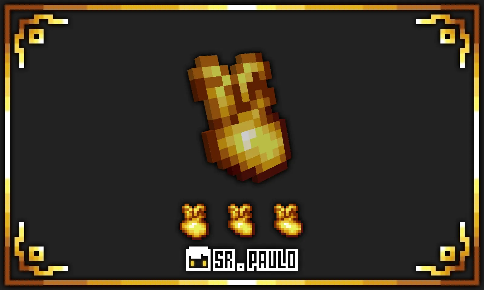 Golden Heart - Sr_Paulo — скриншот 1 (Текстуры, Minecraft)