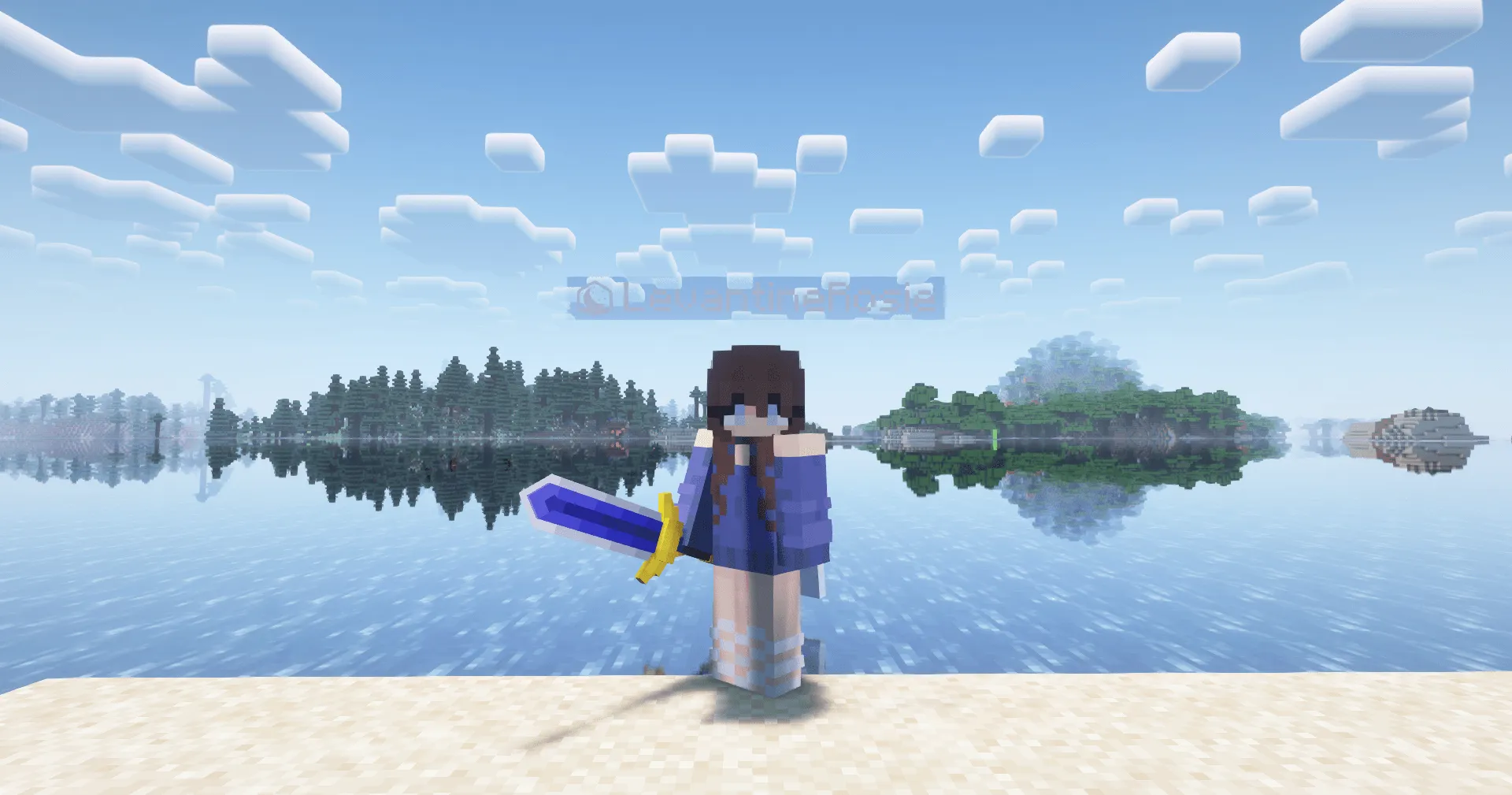 Royal Blue Sword, Текстуры, Minecraft