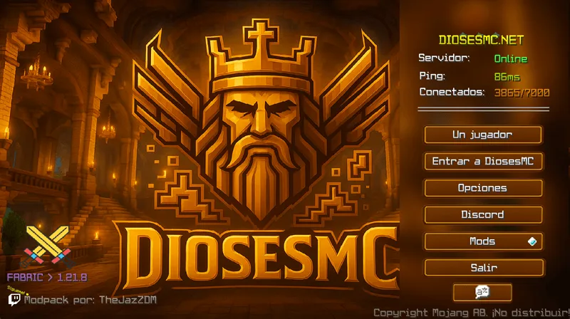 DiosesMC - Enhanced (Unofficial) - ExoTeam, Модпаки, Minecraft