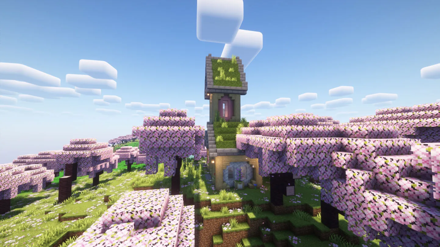 Cherry Grove Starter House, Моды, Minecraft