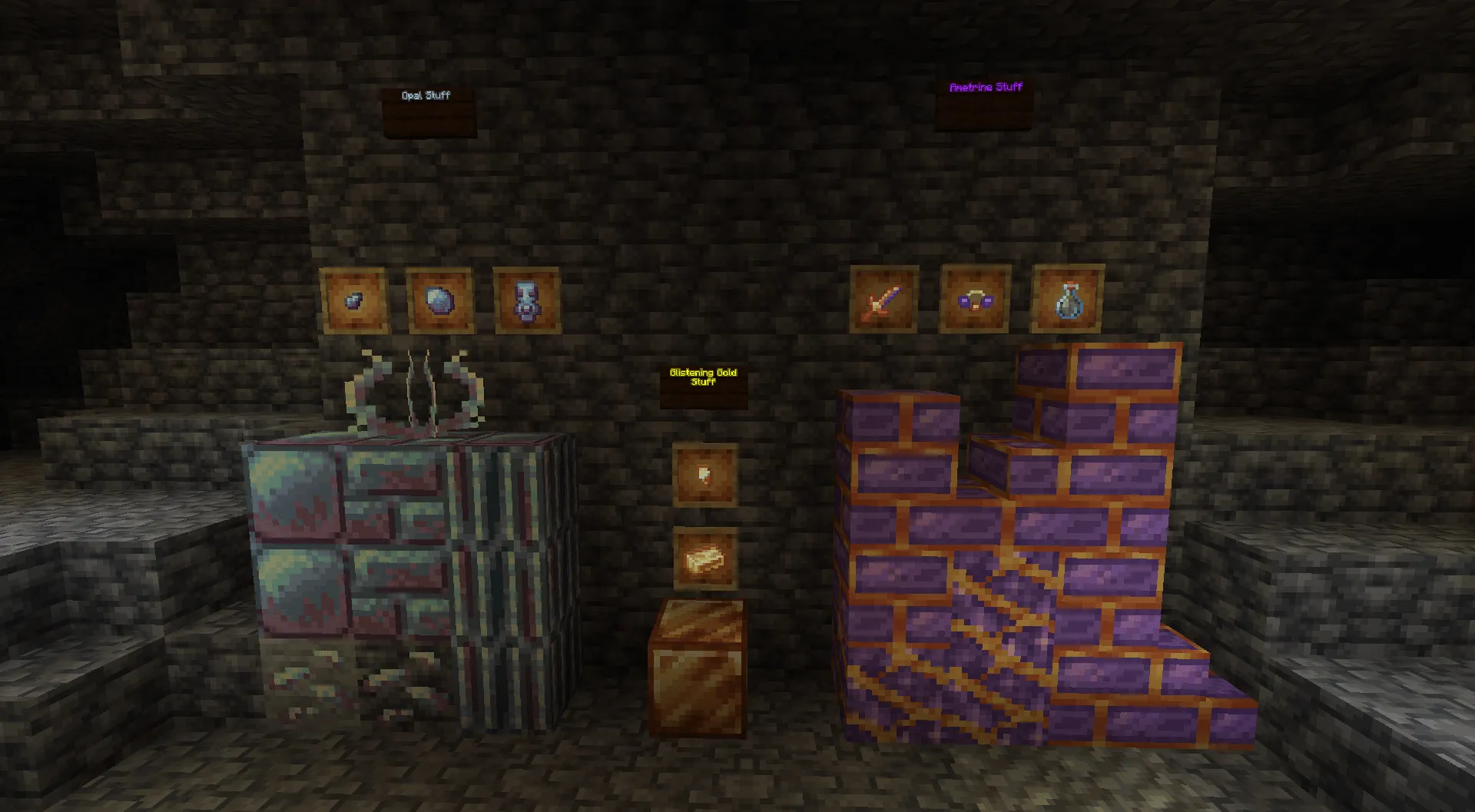 Cavernous!, Моды, Minecraft