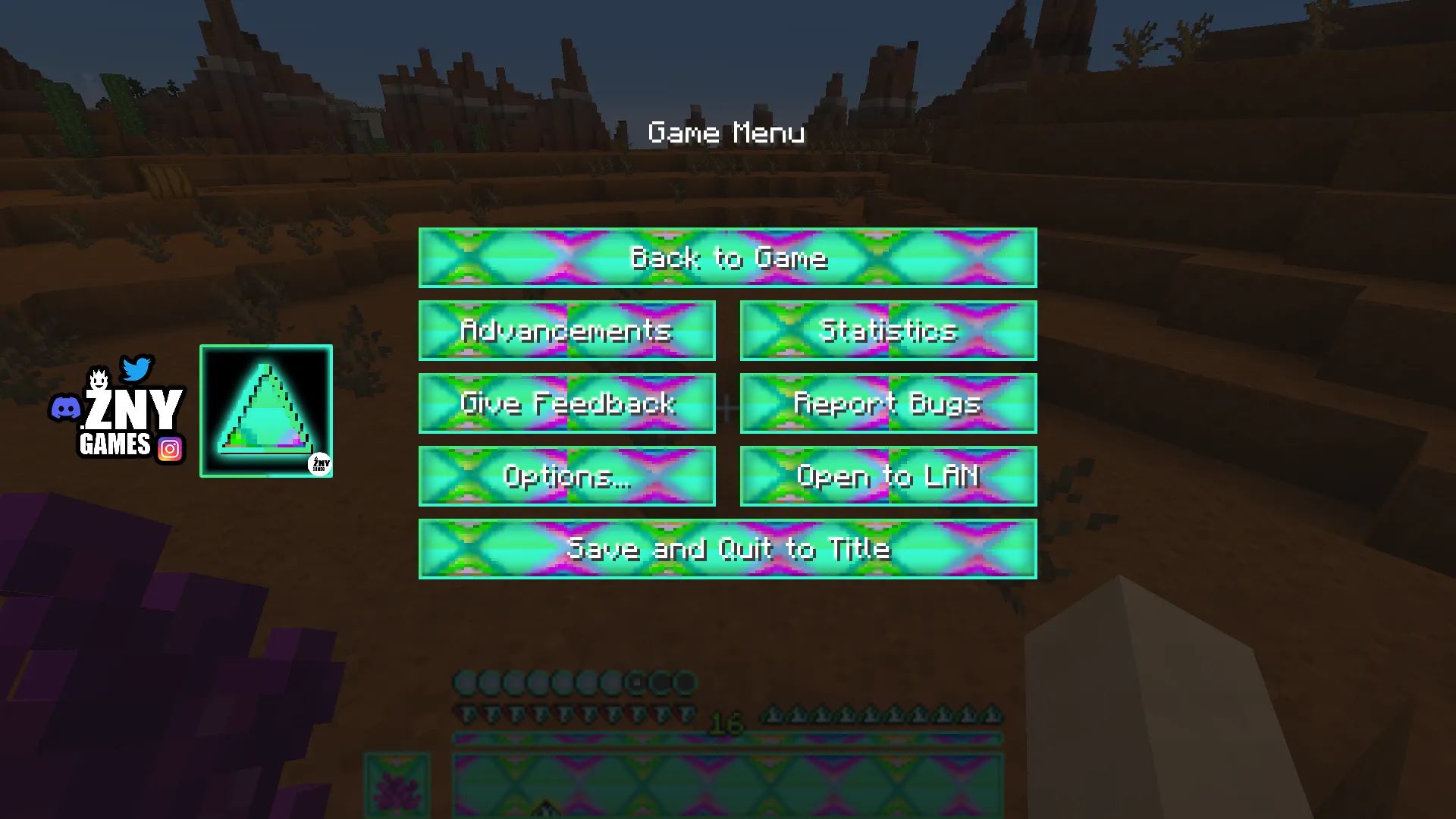 PRISMA, Текстуры, Minecraft