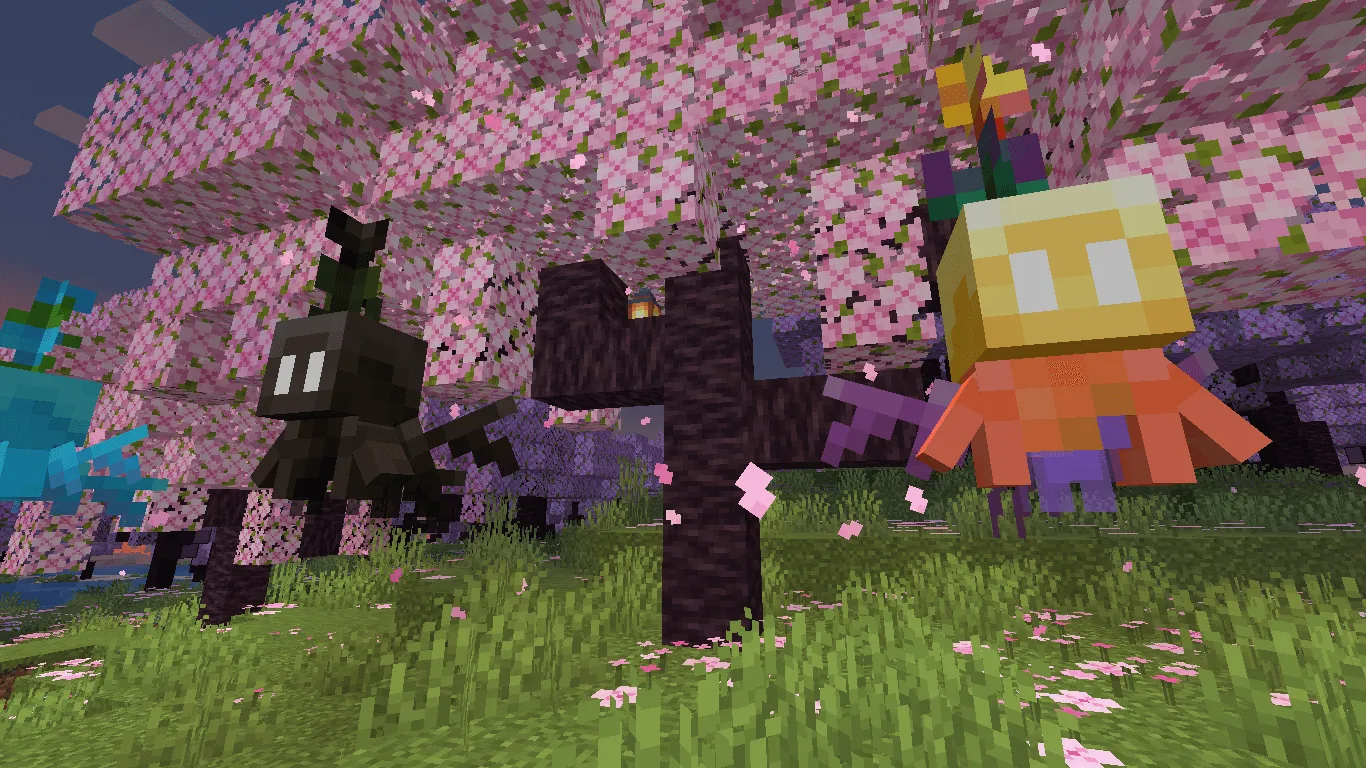 Flowery allay, Текстуры, Minecraft