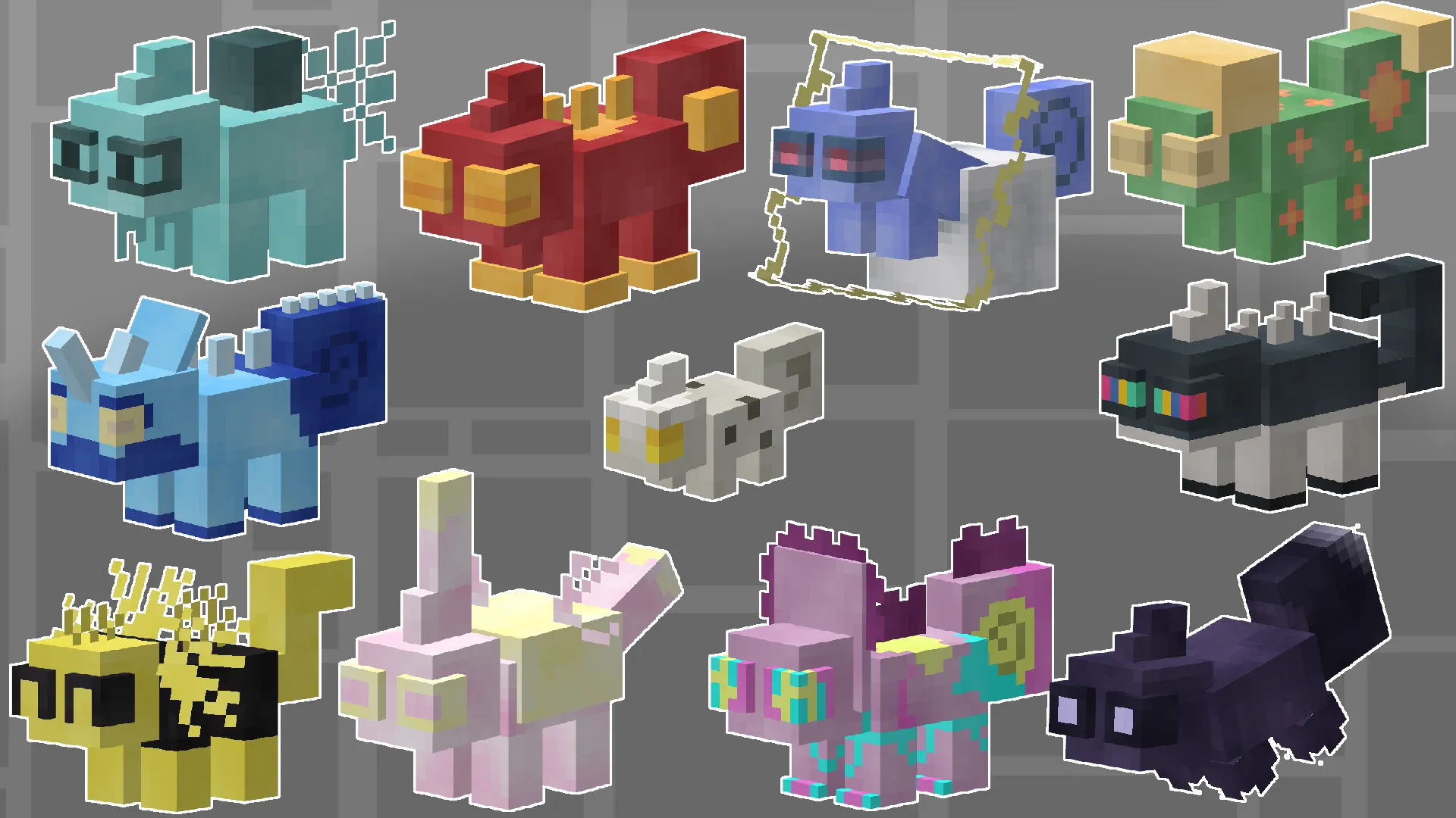 Fakemon of fapdos, Дата-паки, Minecraft