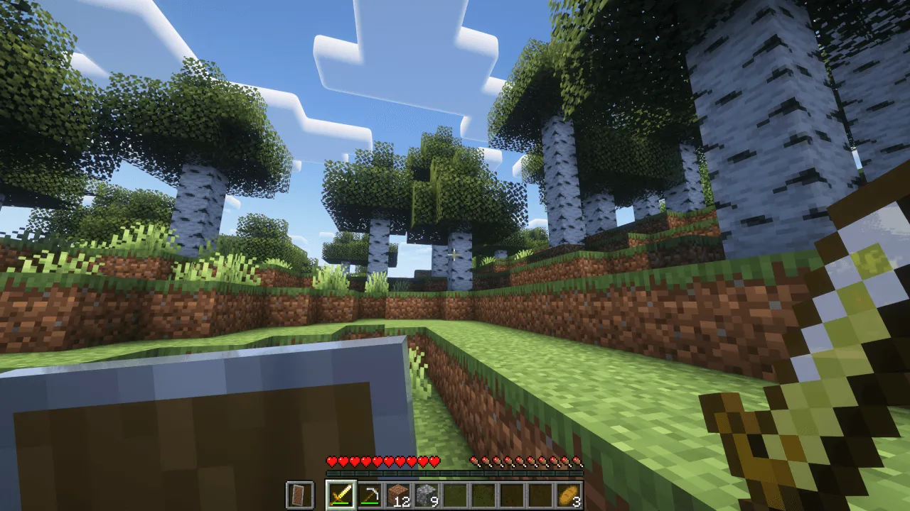 Undopia Lower Shield, Текстуры, Minecraft