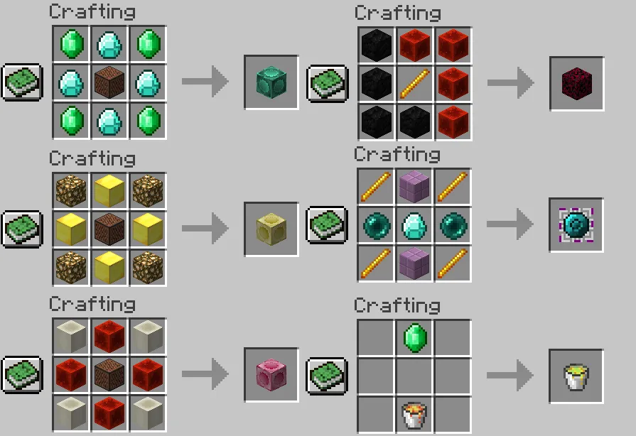 Descend to Ascend, Моды, Minecraft