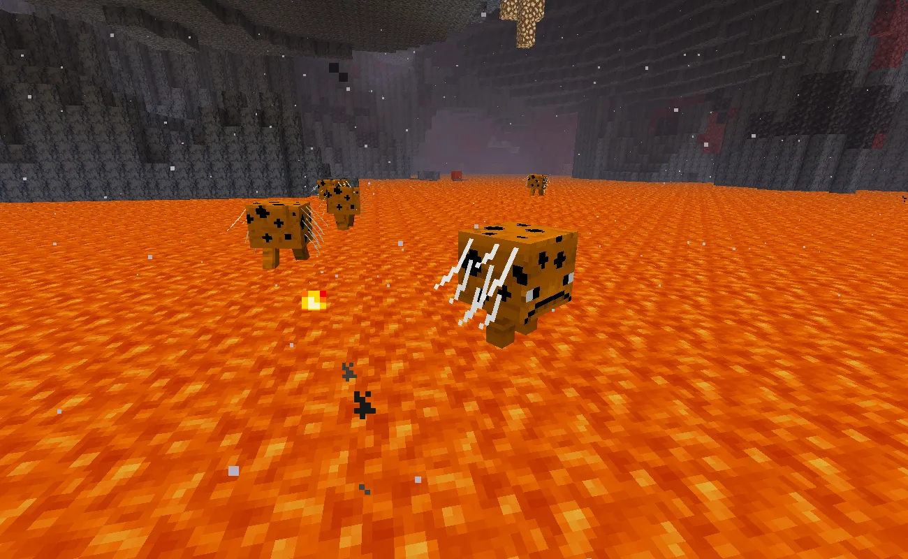 Strider Variants and Better Spiders — скриншот 10 (Текстуры, Minecraft)