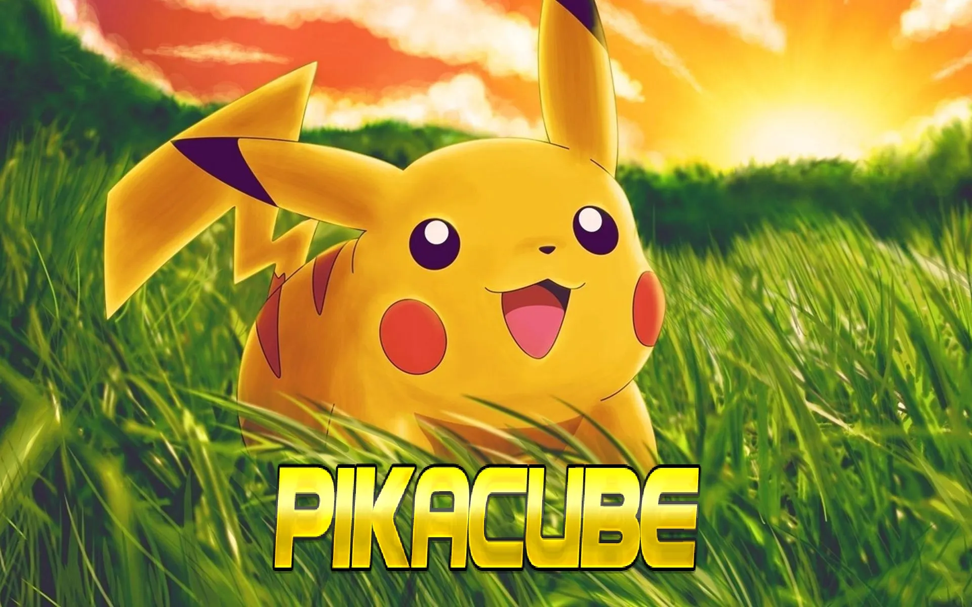 PikaCube - Adventure in the wildest nature with Pokemon — скриншот 1 (Модпаки, Minecraft)