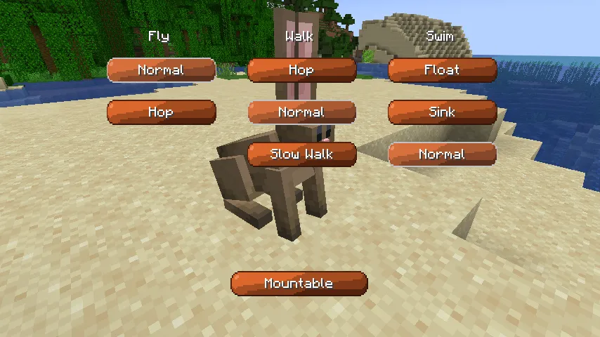 Mountables 2, Моды, Minecraft