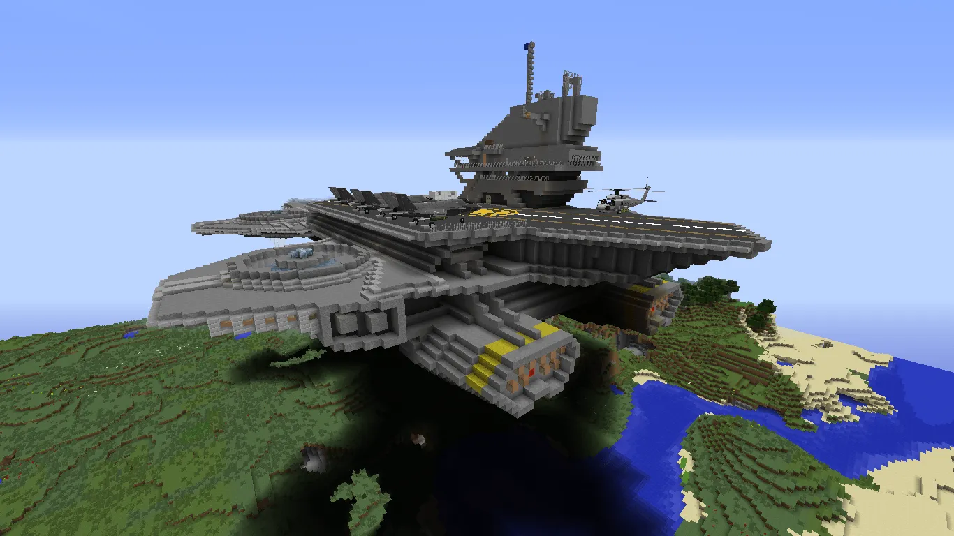 Helicarrier S.H.I.E.L.D. (MCU) - Map — скриншот 3 (Карты, Minecraft)