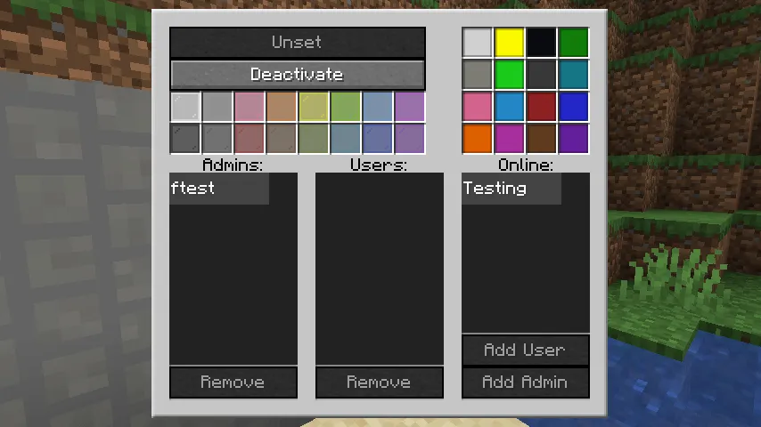 NVL Force Fields, Моды, Minecraft
