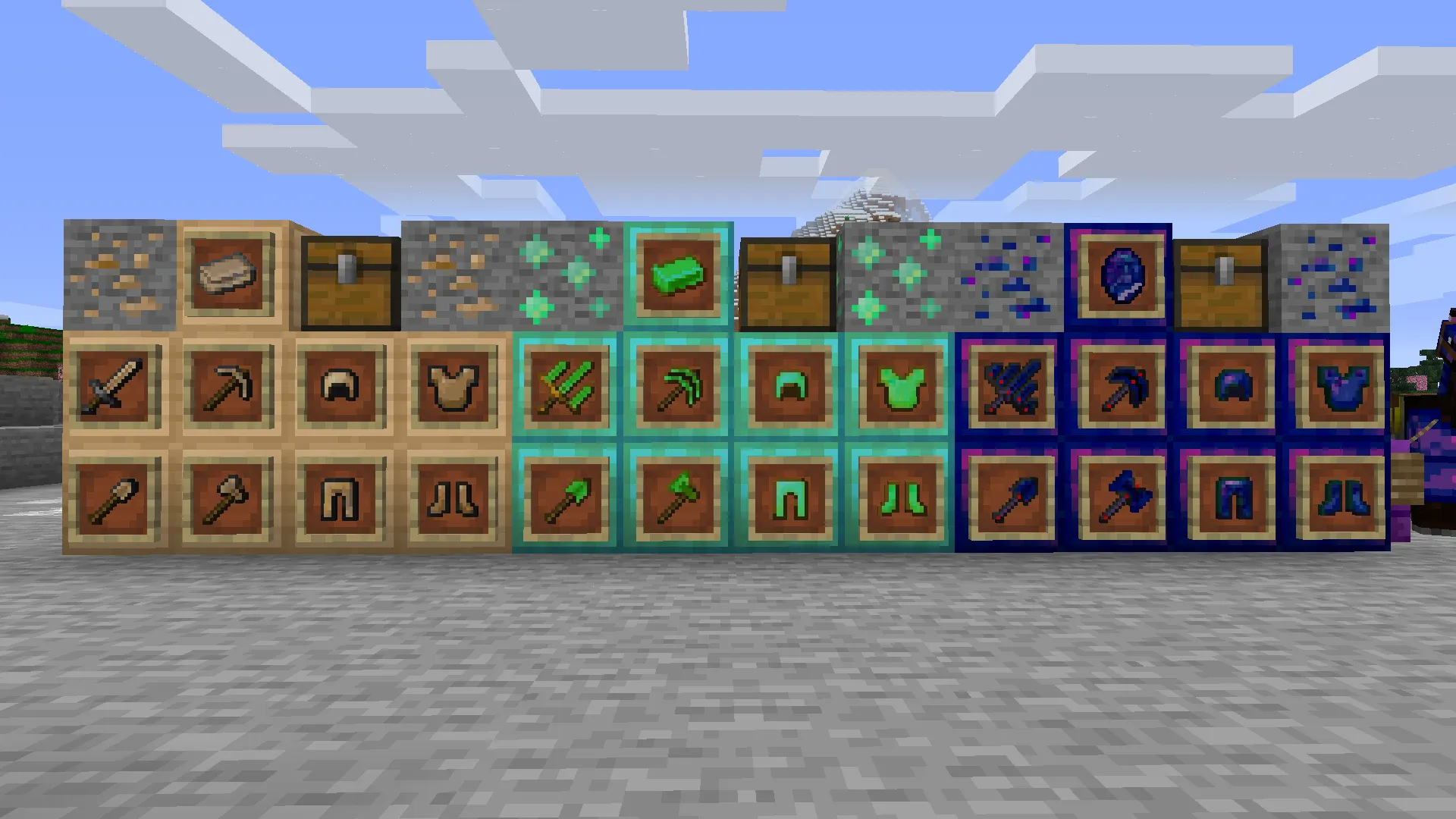 Biomes+ — скриншот 1 (Текстуры, Minecraft)