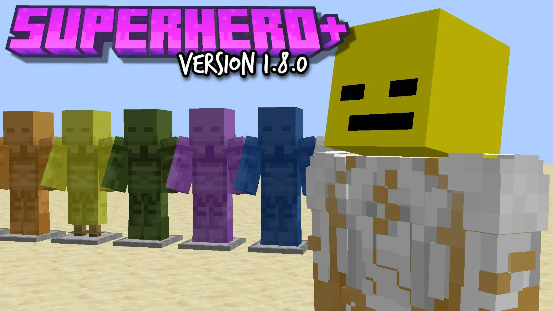 Superhero Plus, Моды, Minecraft