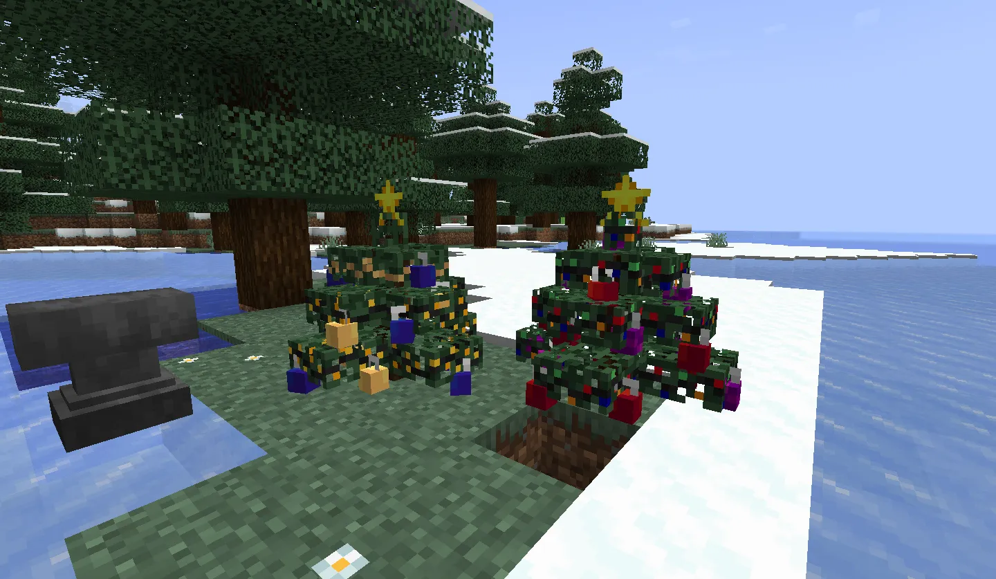 mini christmas tree — скриншот 2 (Текстуры, Minecraft)