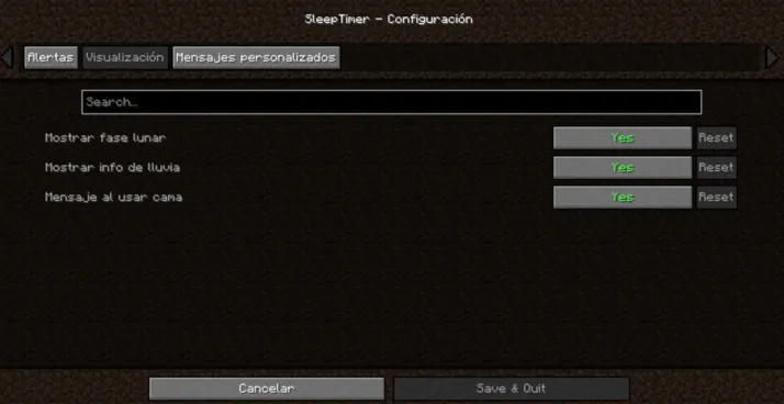 SleepTimer — скриншот 4 (Моды, Minecraft)