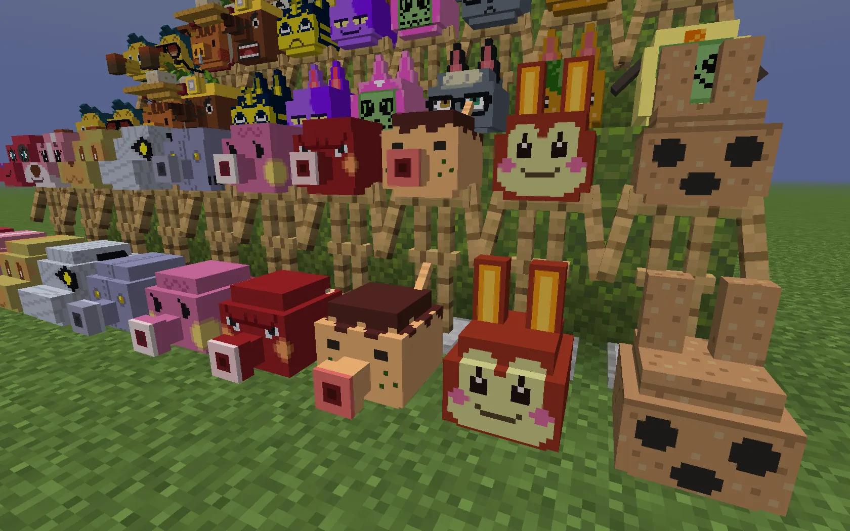 Animal Crossing Hats — скриншот 10 (Текстуры, Minecraft)