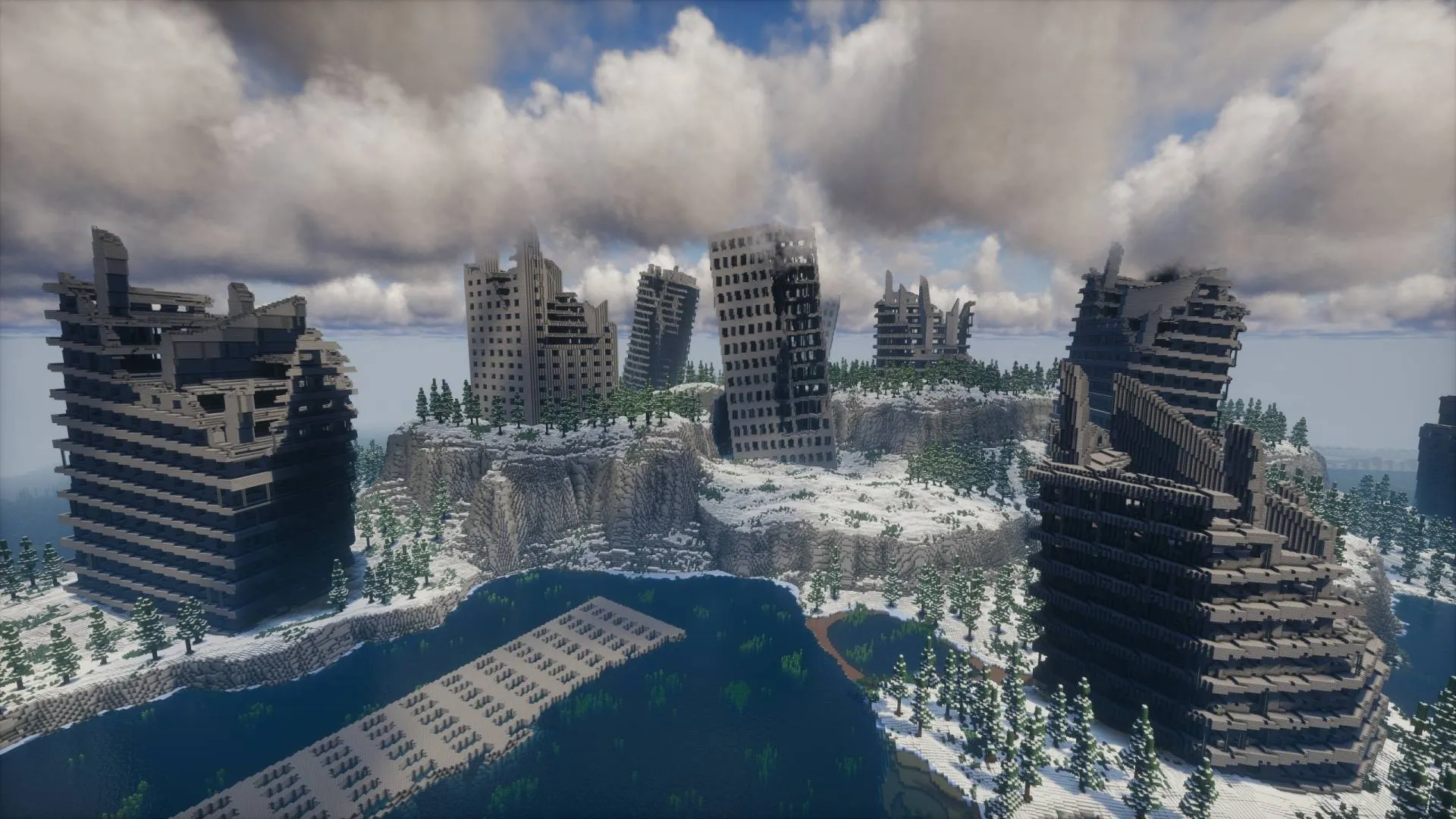 Abandoned City - Survival World — скриншот 6 (Карты, Minecraft)