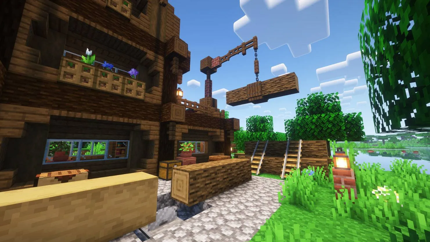 Sawmill House, Моды, Minecraft