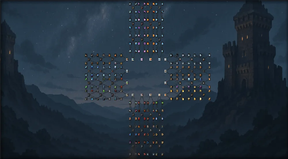 More RPG Classes - Skill Tree, Моды, Minecraft