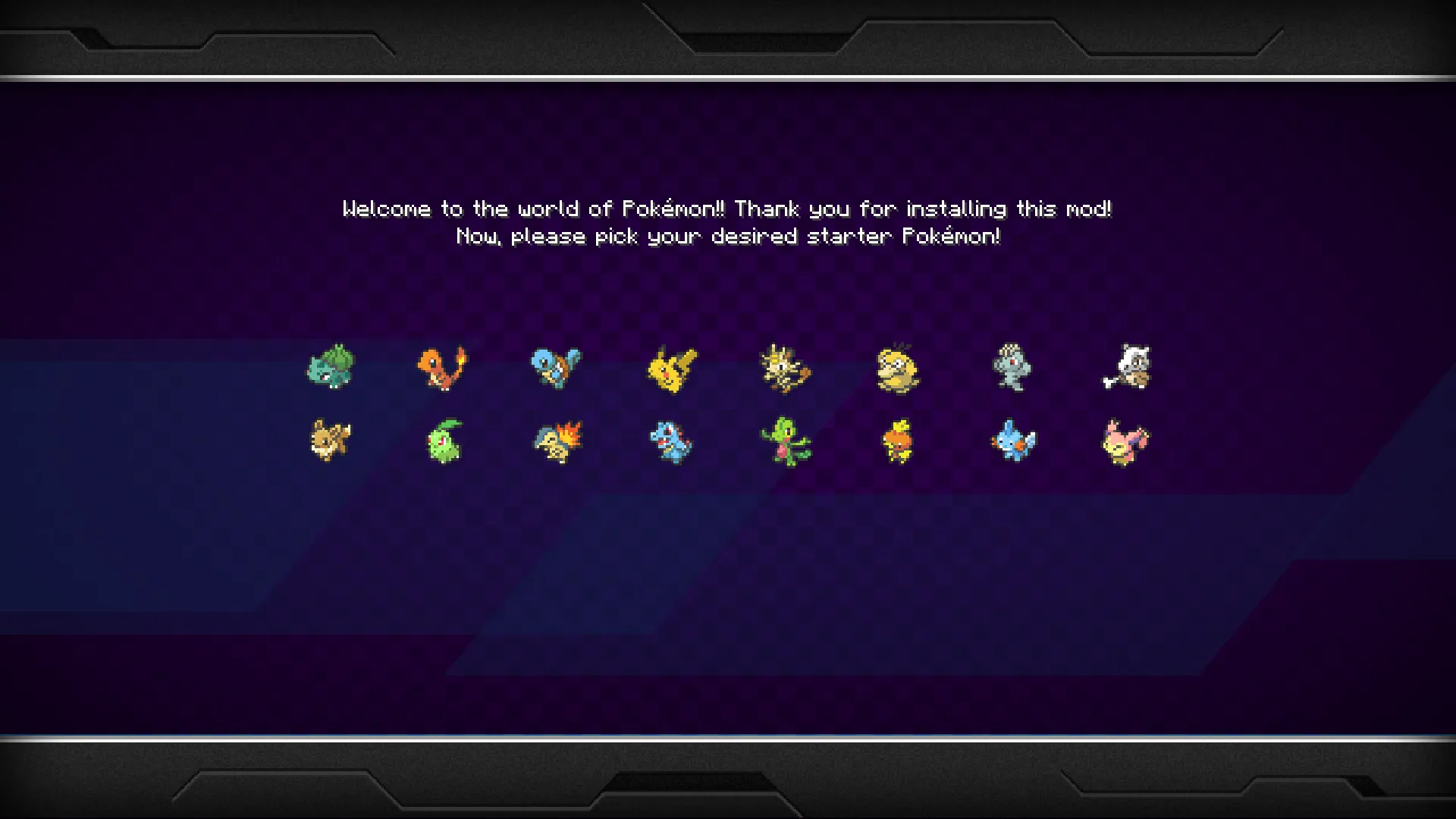Mystery Dungeon Rescue Team DX Starters — скриншот 1 (Текстуры, Minecraft)