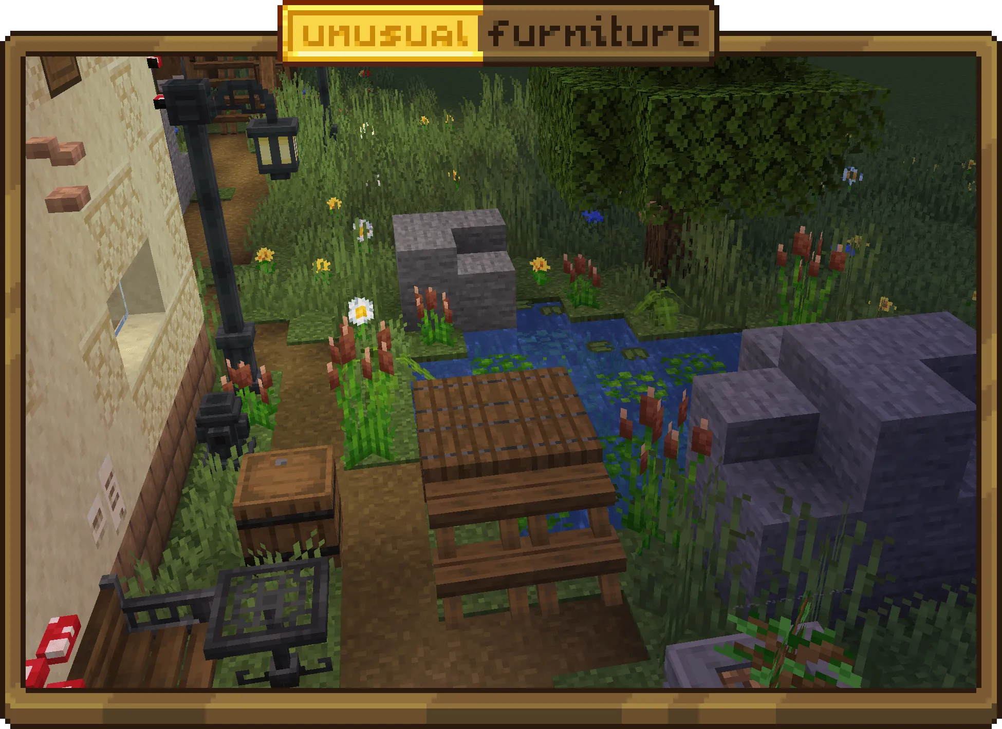 Unusual Furniture, Моды, Minecraft