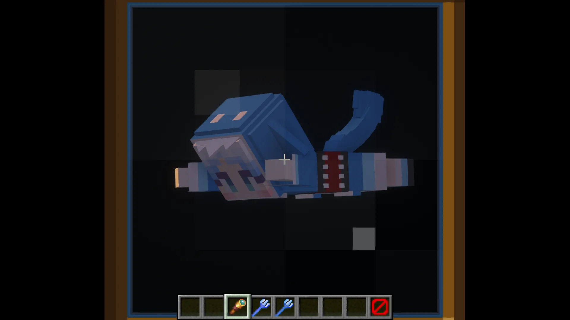 Gura trident, Текстуры, Minecraft