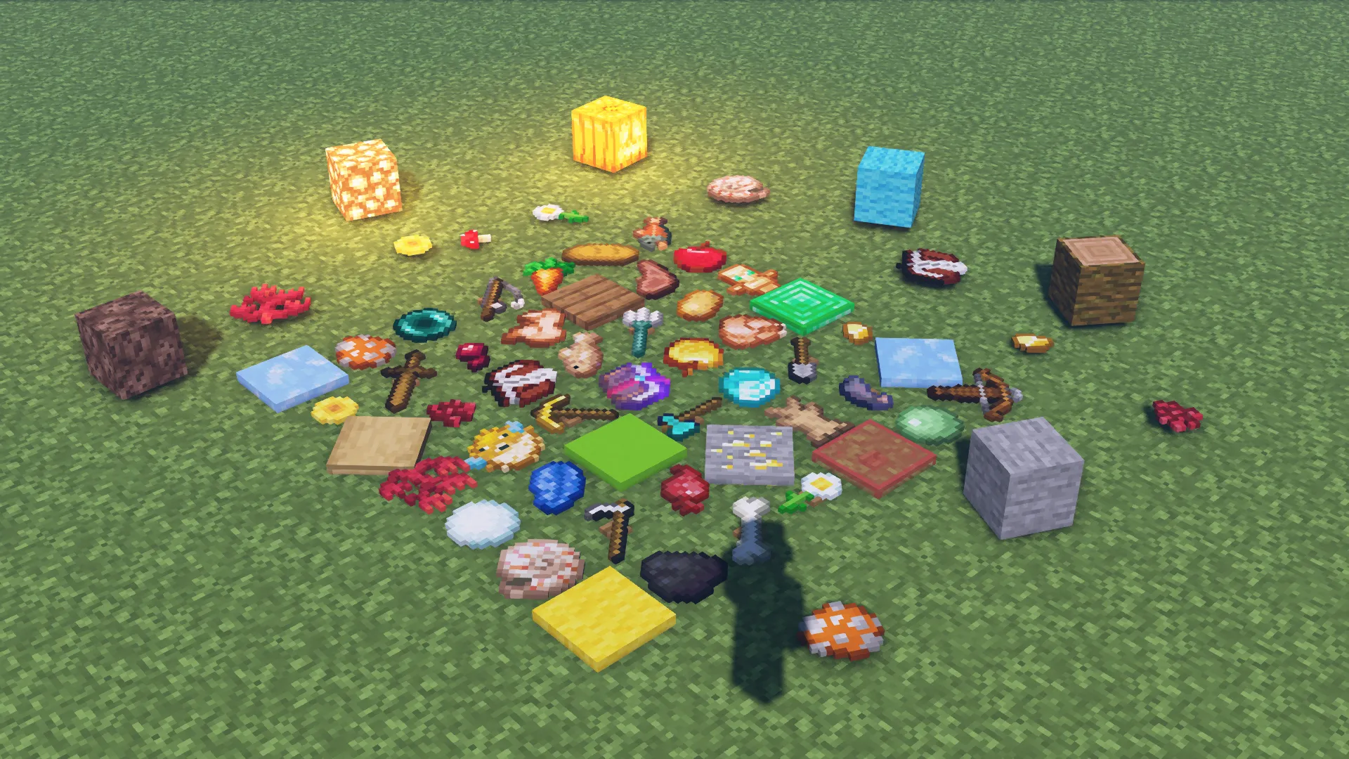 too_large_items — скриншот 1 (Текстуры, Minecraft)