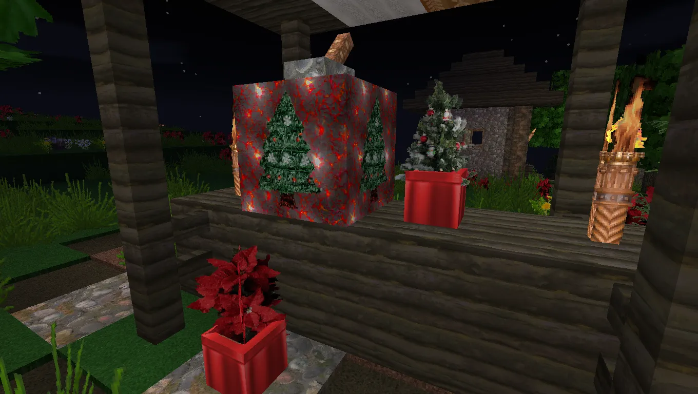 Real Rustic Christmas Addon, Текстуры, Minecraft
